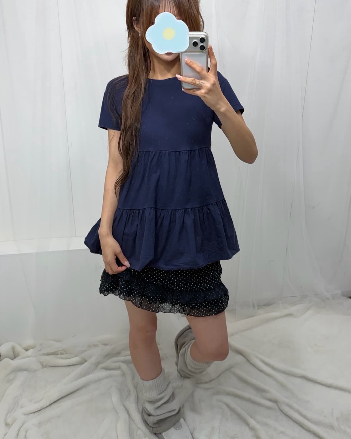 𖤐네이비 러블리걸 set𖤐  상품이미지3