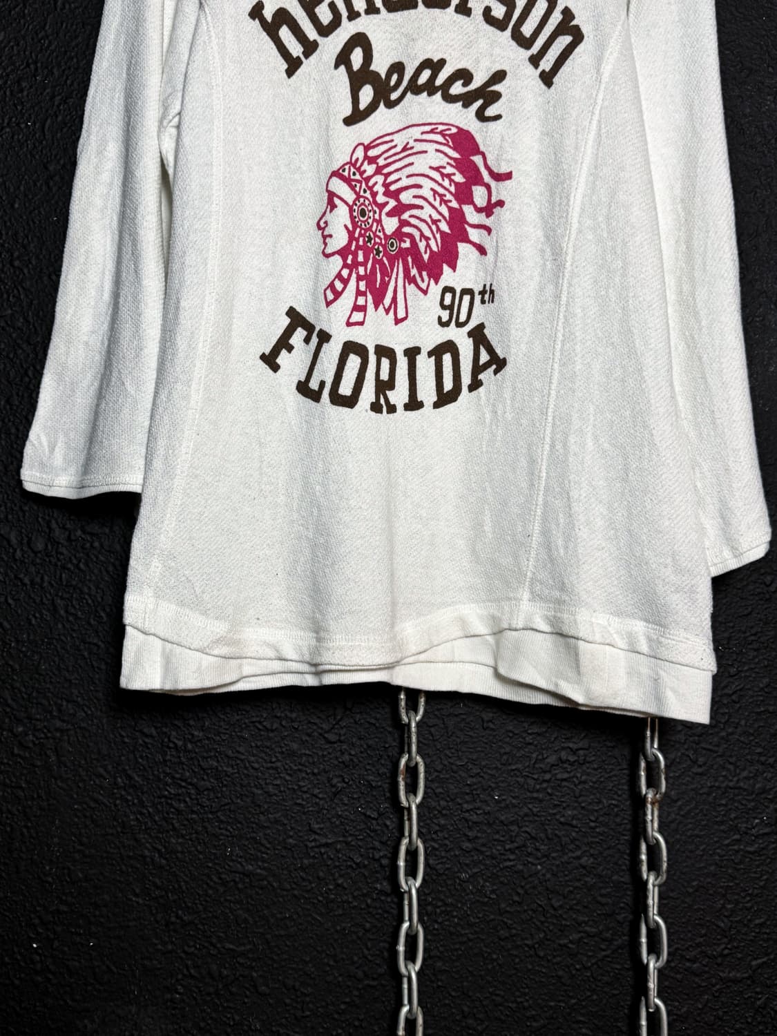 Indian Print Sleeve T-Shirt 상품이미지4