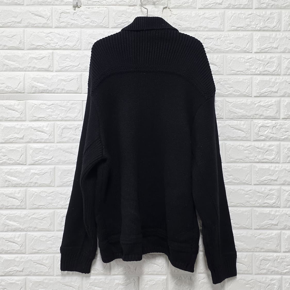 20s 한섬 시스템옴므 블랙 니트 자켓 105 fcc 상품이미지4