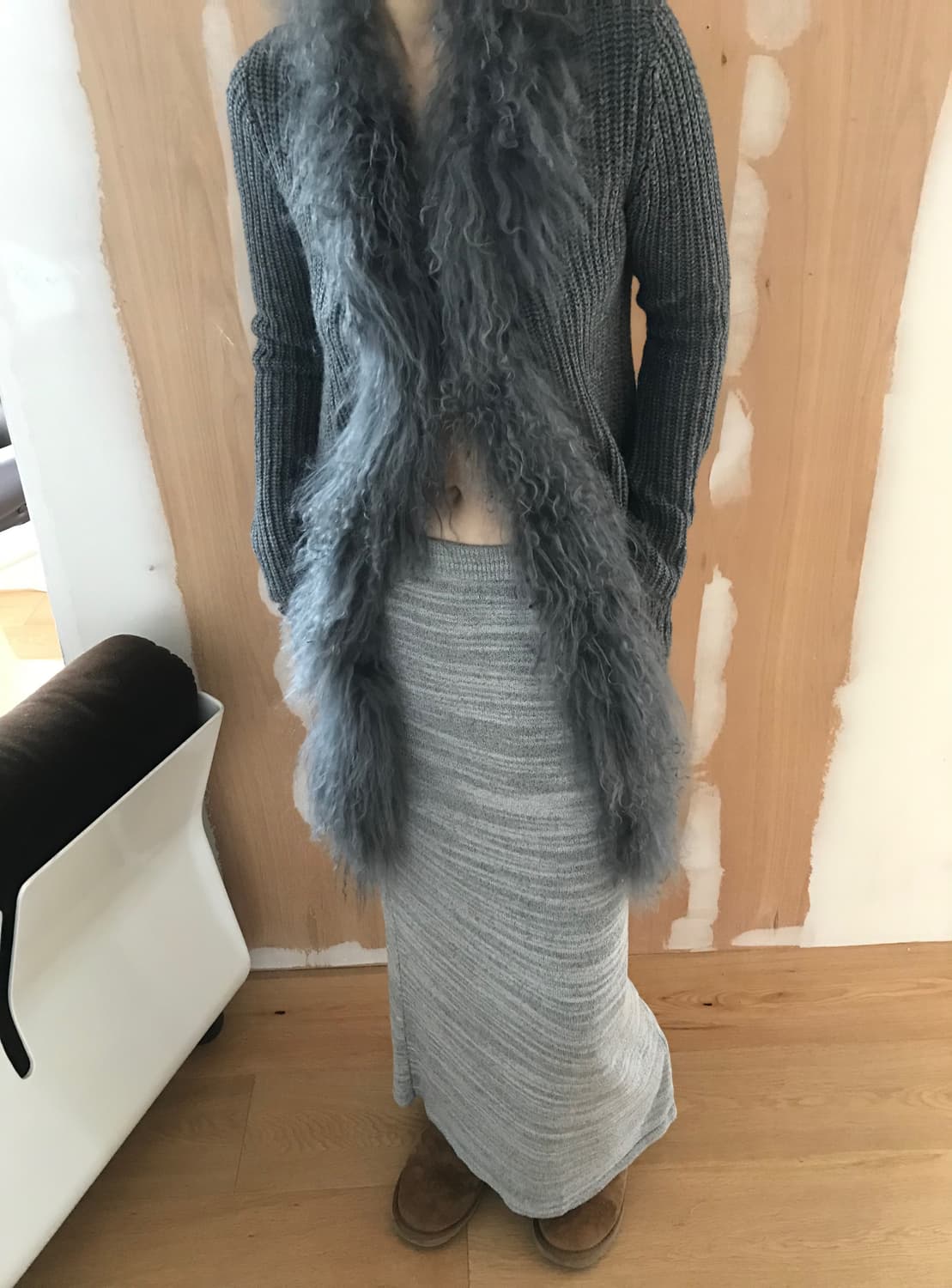 vintage fur cardigan 상품이미지4