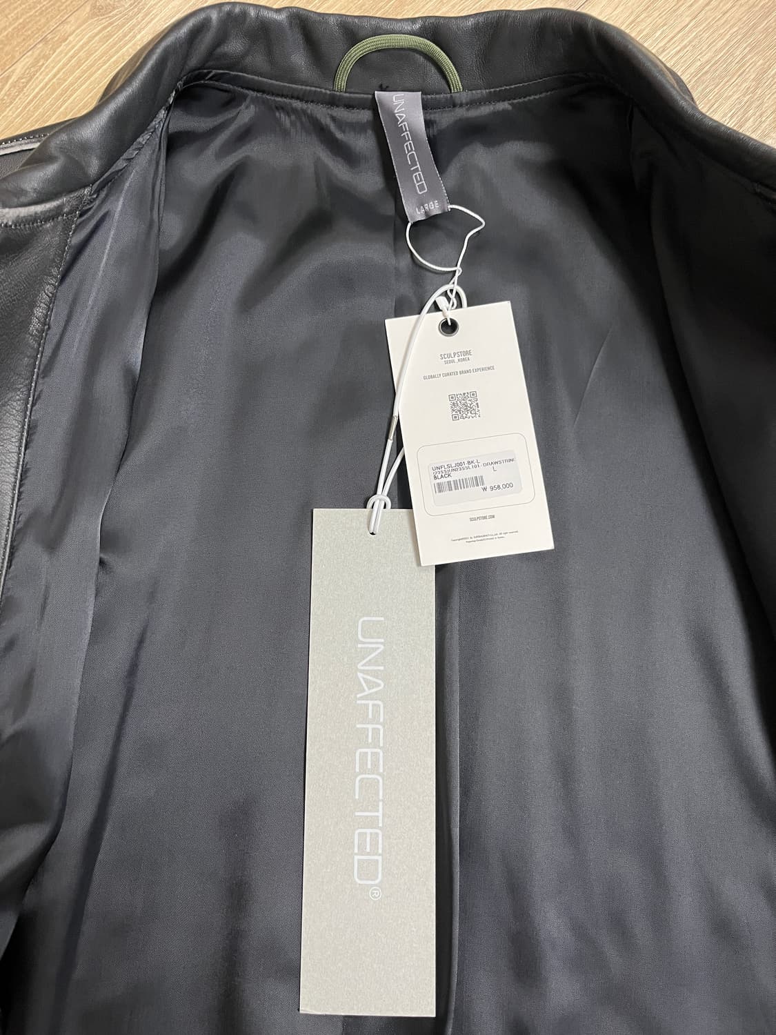 UNAFFECTED(언어펙티드) 양가죽L새상품 상품이미지7