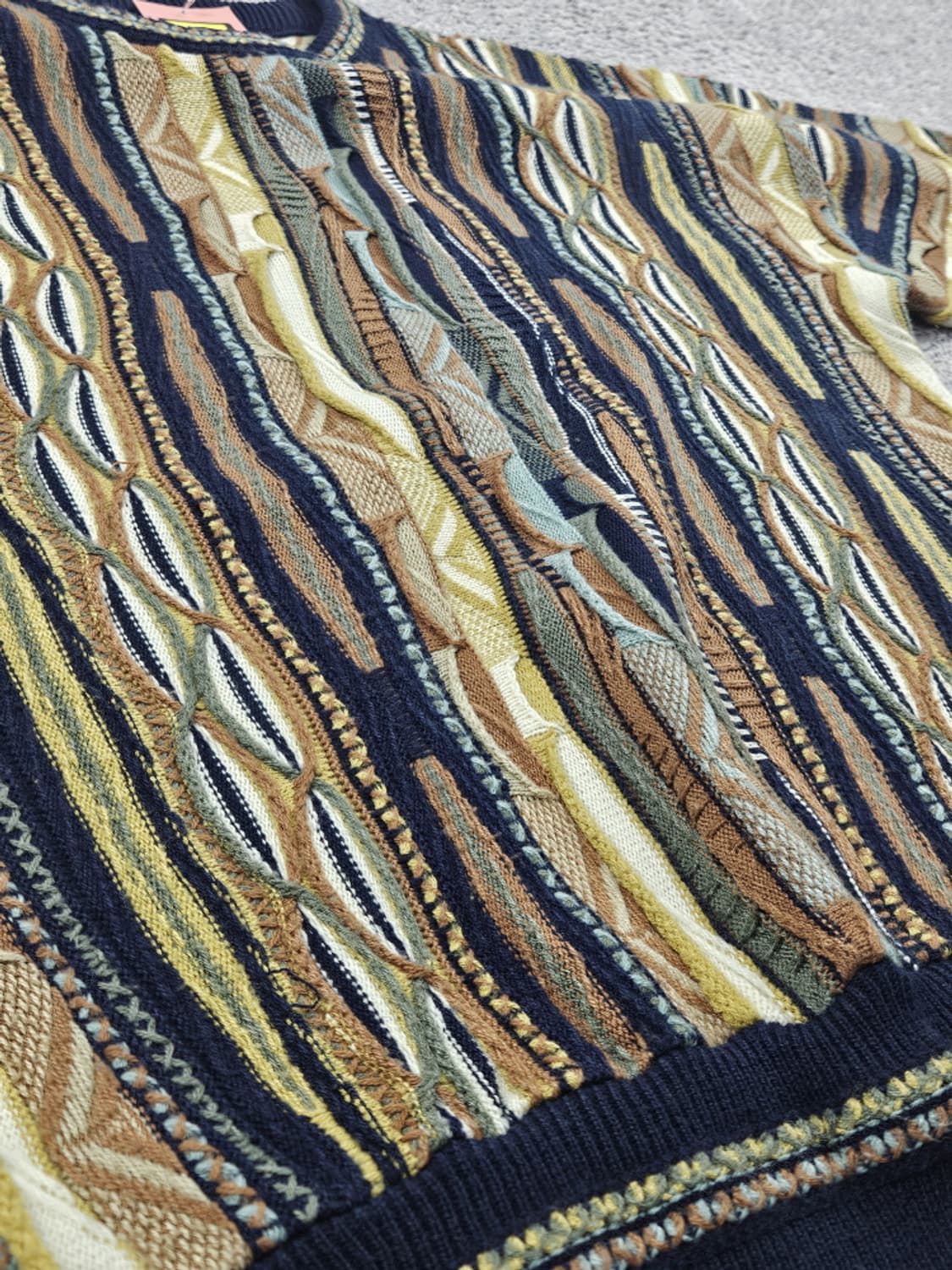 빈티지 쿠지 ST 입체 텍스처 케이블 니트 (상세설명참조) / 10496 상품이미지9