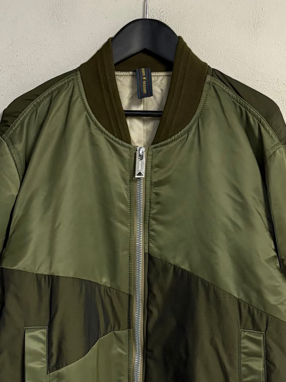 MIHARA YASUHIRO patchwork ma-1 bomber ja 상품이미지2