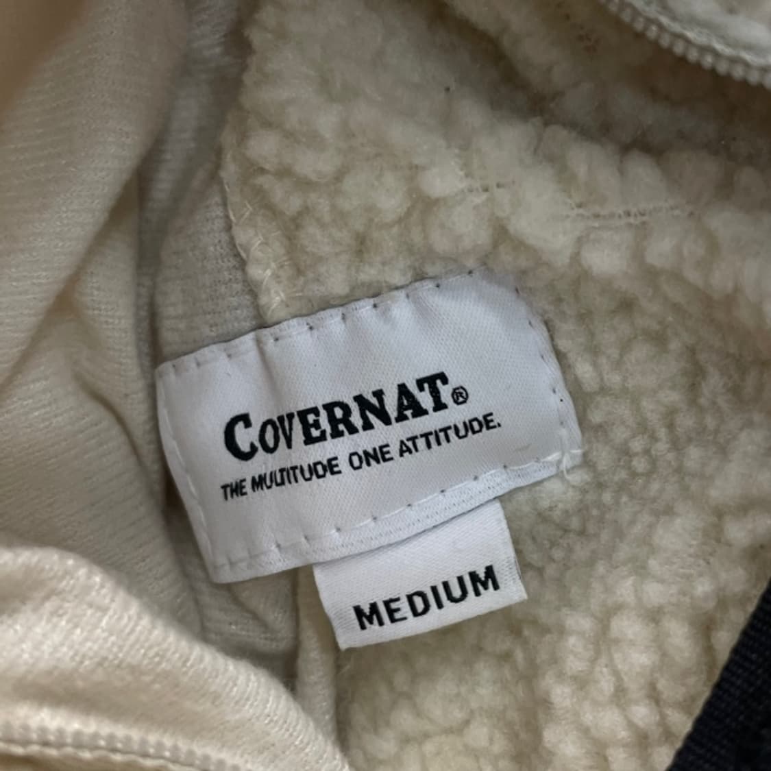 100 커버낫 리버서블 후리스 자켓 상품이미지5