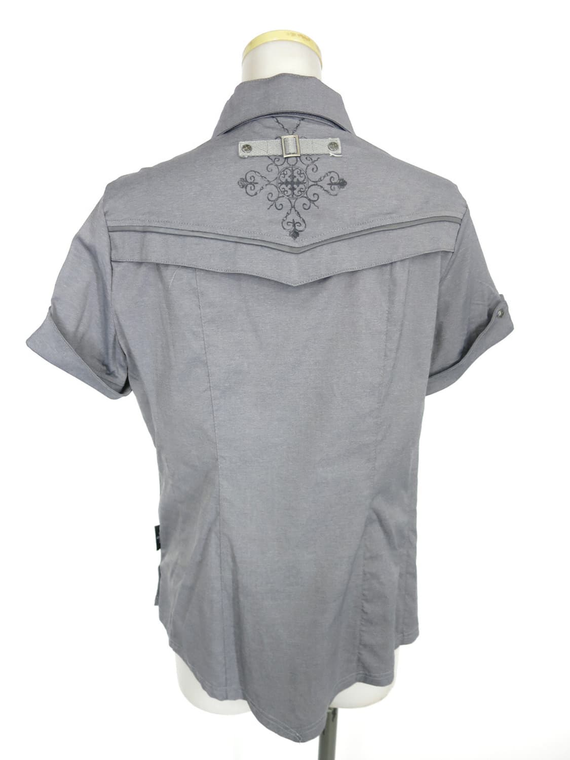 Ozz Croce 오즈온 반소매 그레이 셔츠 ozz on 상품이미지2