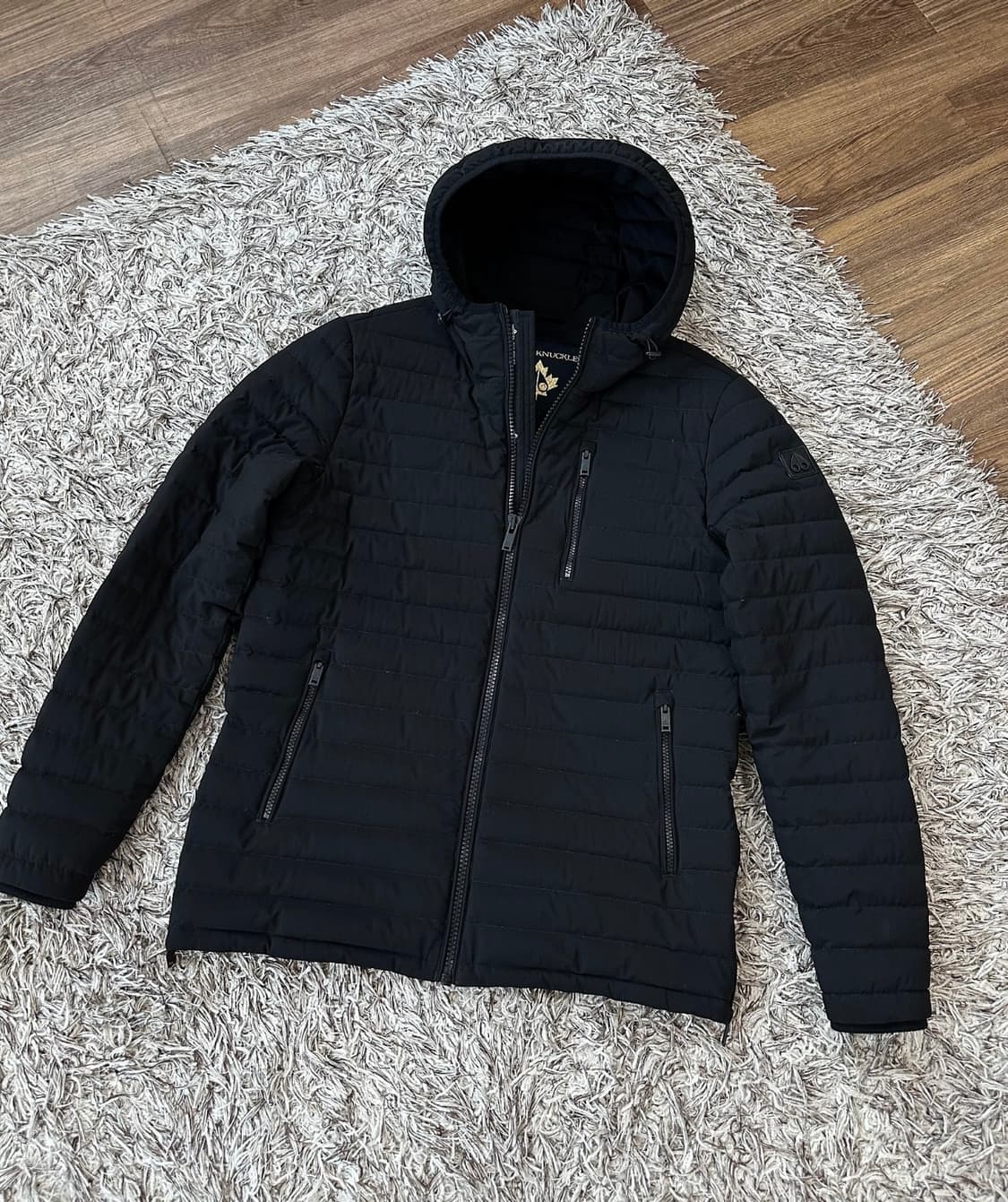 무스너클 풀크레스트 다운 후드 경량패딩 ㅡ95사이즈 상품이미지6