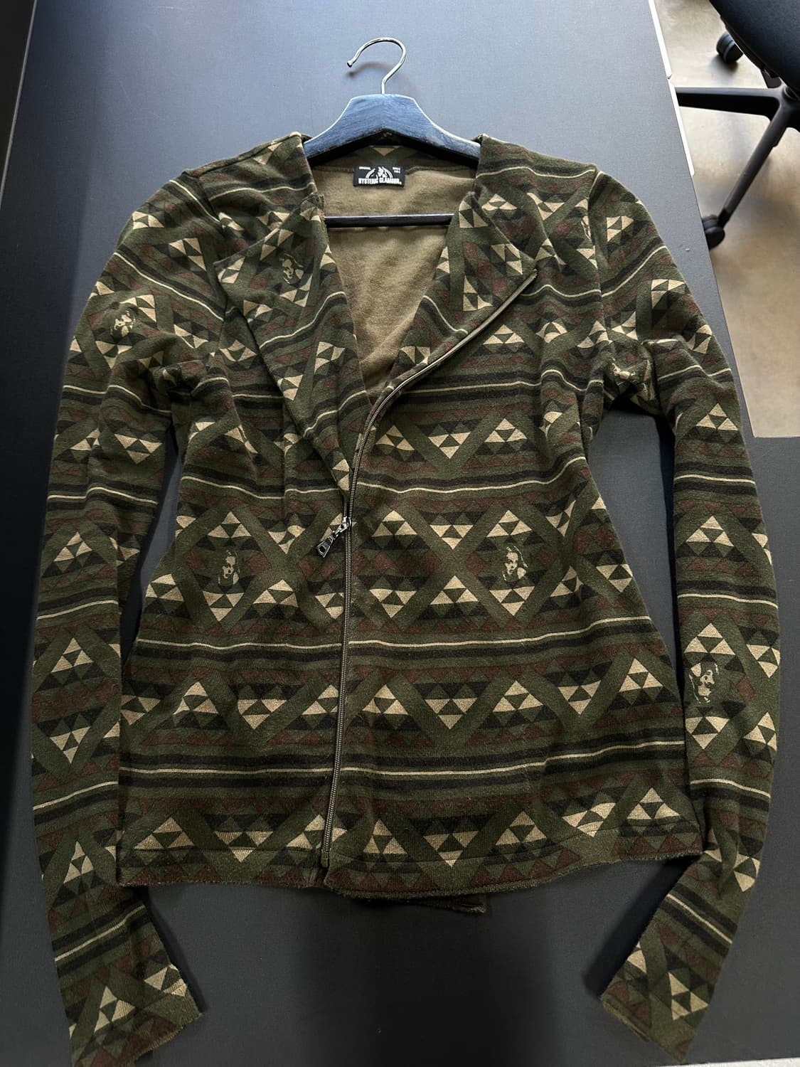 히스테릭글래머 히스걸 사선지퍼 코튼라이더자켓 상품이미지7