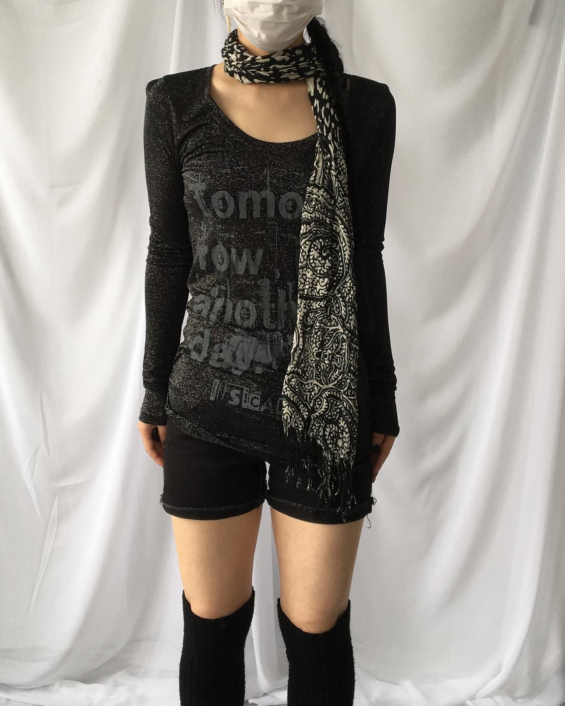  pattern point scarf 상품이미지2