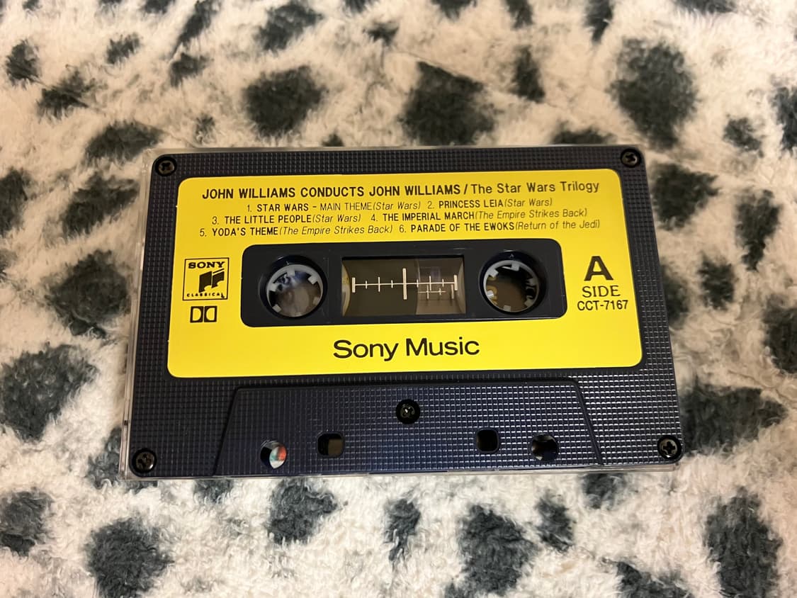스타워즈 3부작 OST 존윌리엄스 영화음악 라이센스 초판 카세트테이프 상품이미지3