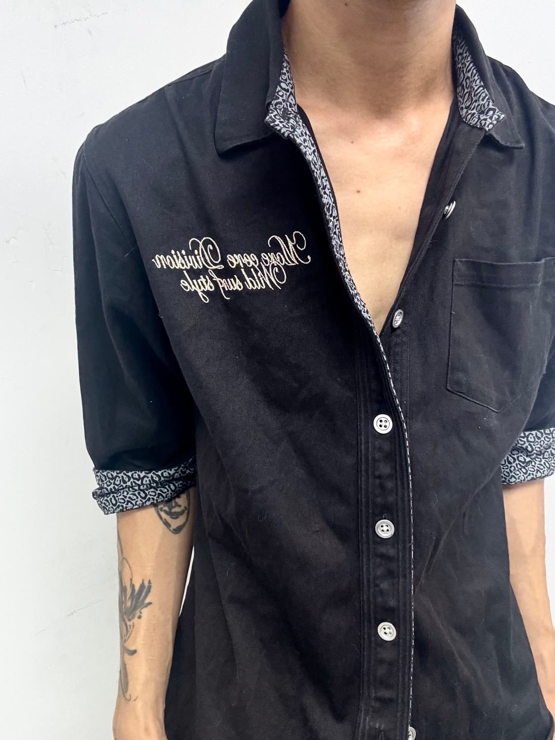 “M.C.D“ 00’s Design Black Leopard half S 상품이미지7