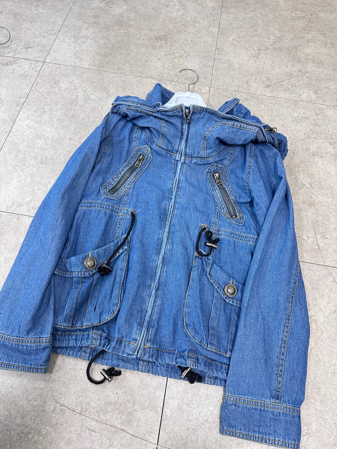denim multi pocket jk 상품이미지4