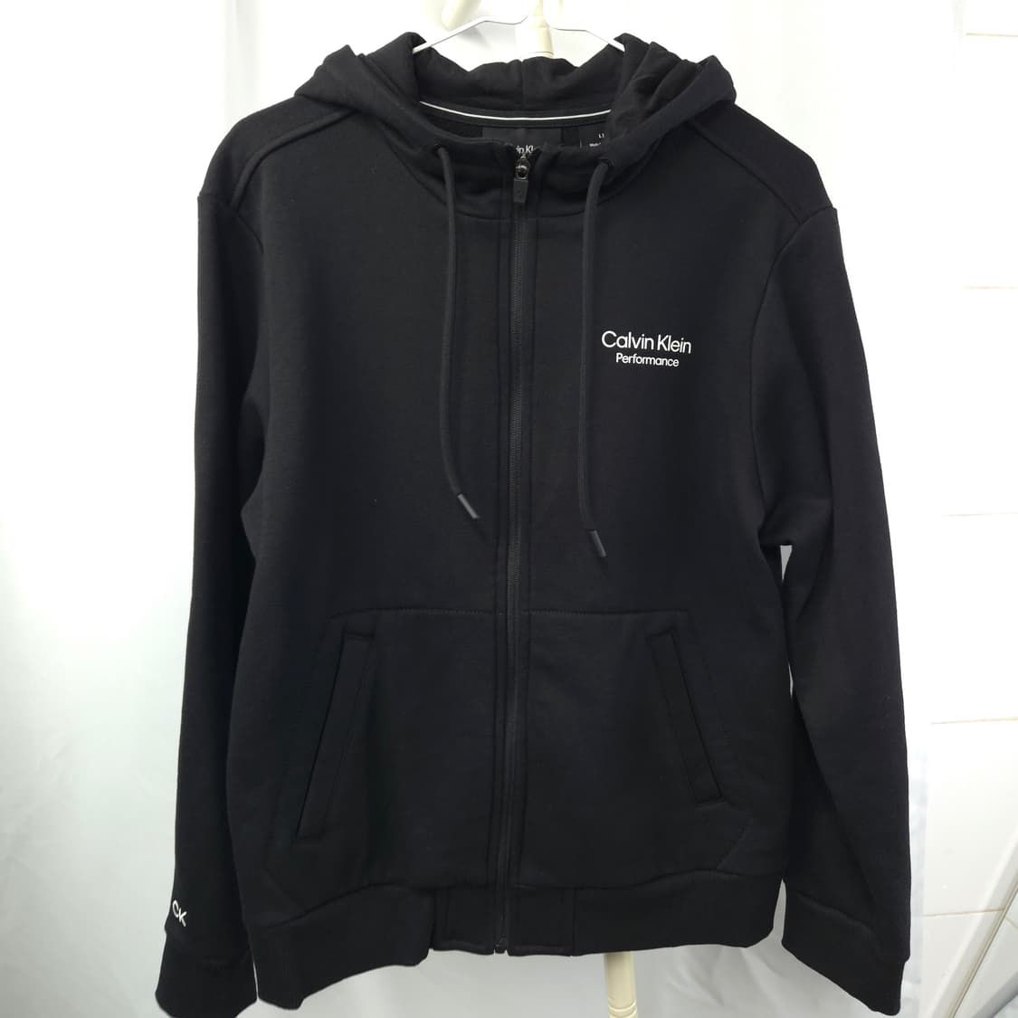 여 55-66 A급 캘빈클라인 기모 후드 집업 상품이미지1