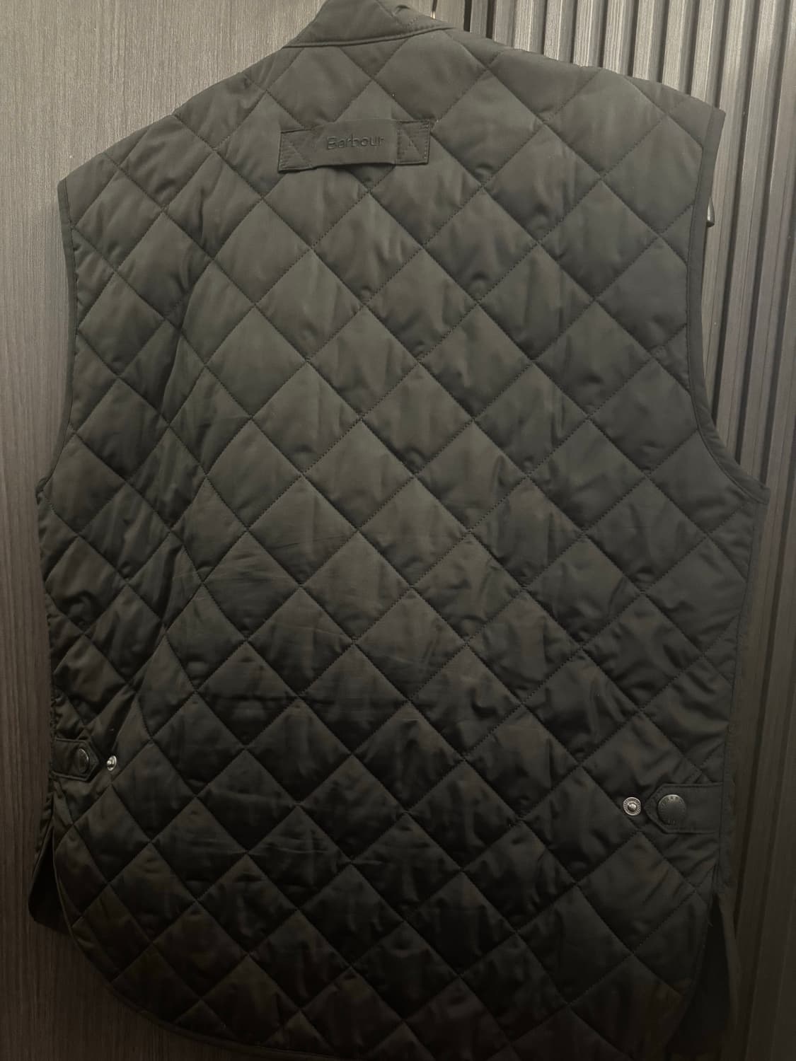 바버 퀄팅 베스트 내피 상품이미지2