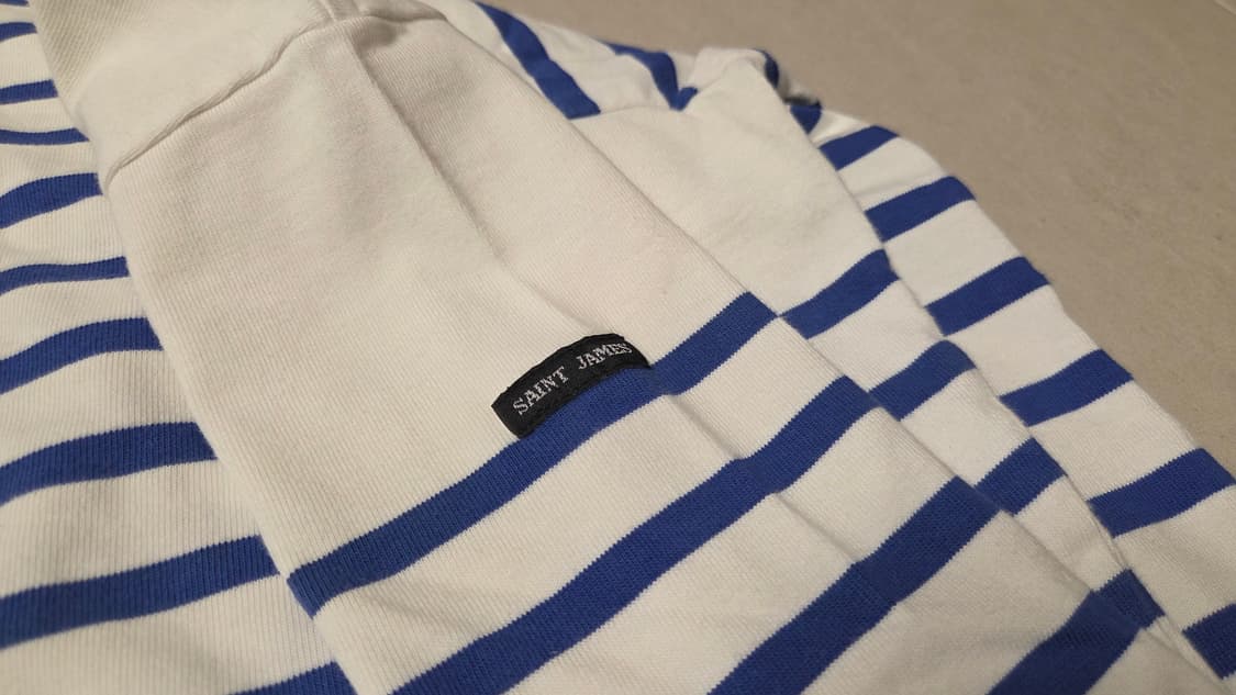 세인트 제임스 나발2  흰파 9부 티셔츠   상품이미지6