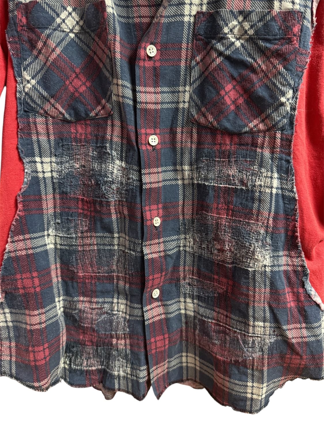 SS05 but beautiful 언더커버 데미지 셔츠 상품이미지2