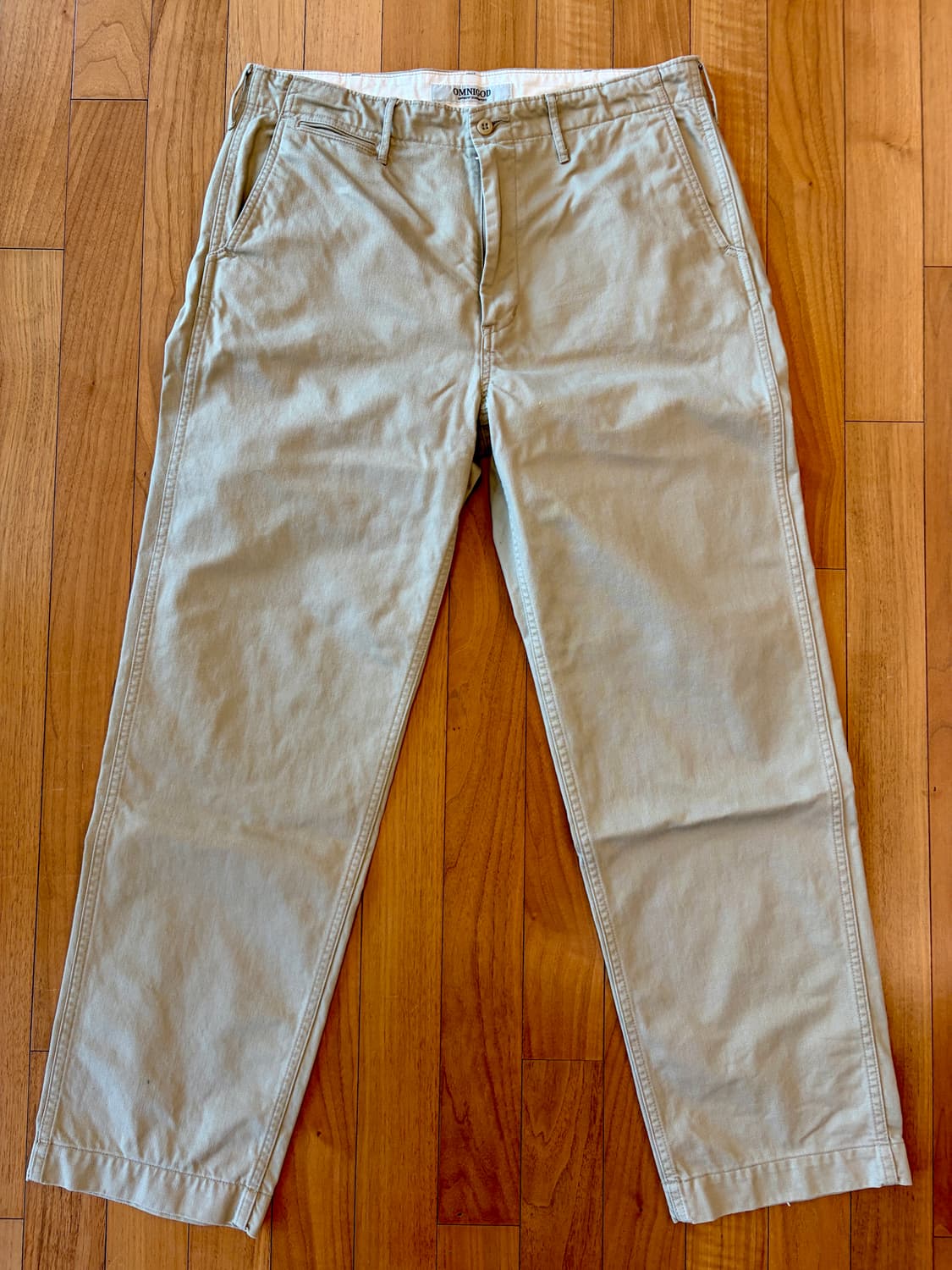 US Khaki Trousers Beige 상품이미지1