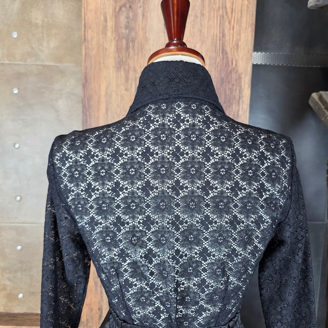 베네통  레이스 벨 슬리브 블라우스 상품이미지6