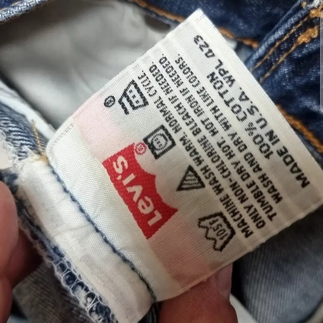 리바이스 501 90s usa 청바지 데님 팬츠(30) 상품이미지7