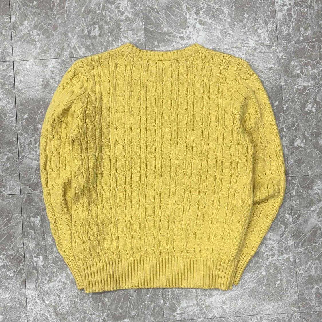 *최신형 폴로 랄프로렌 큐알택 케이블 크루넥 걸즈 니트(M) 상품이미지3