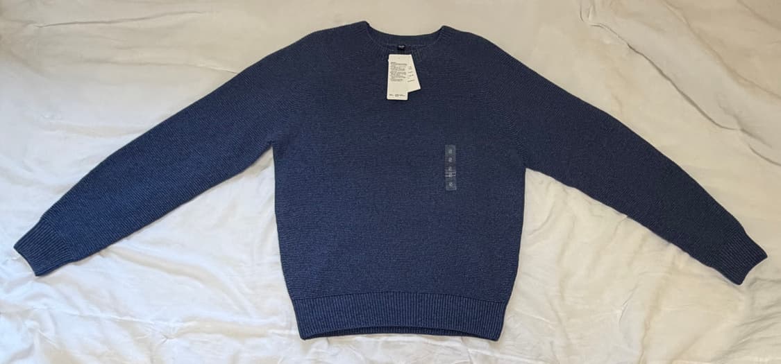 [새 상품] 유니클로 워셔블 3D니트 s(남녀공용) 상품이미지3