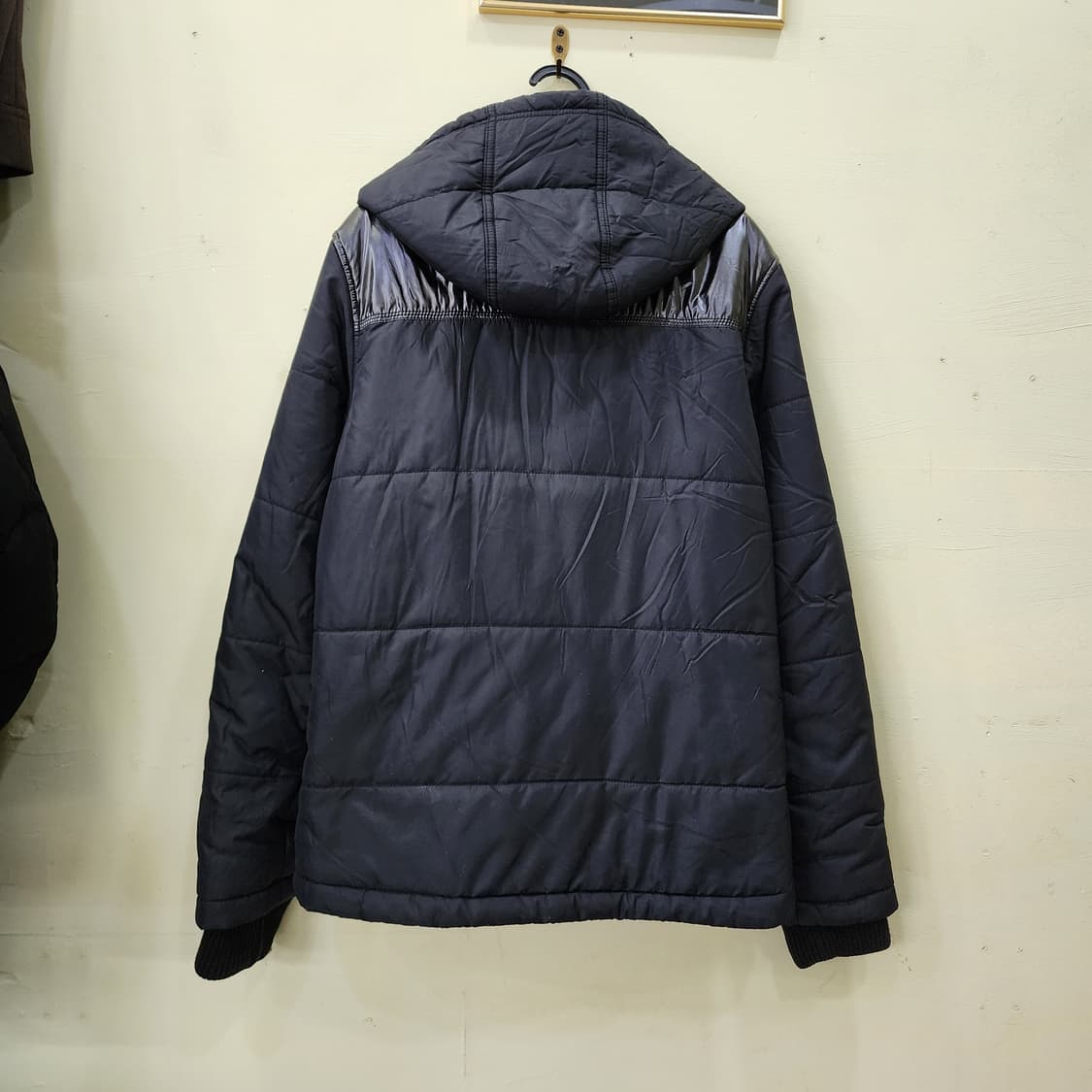 Calvin Klein Jeans CKJ 믹스 패브릭 더플 패딩 자켓 상품이미지3