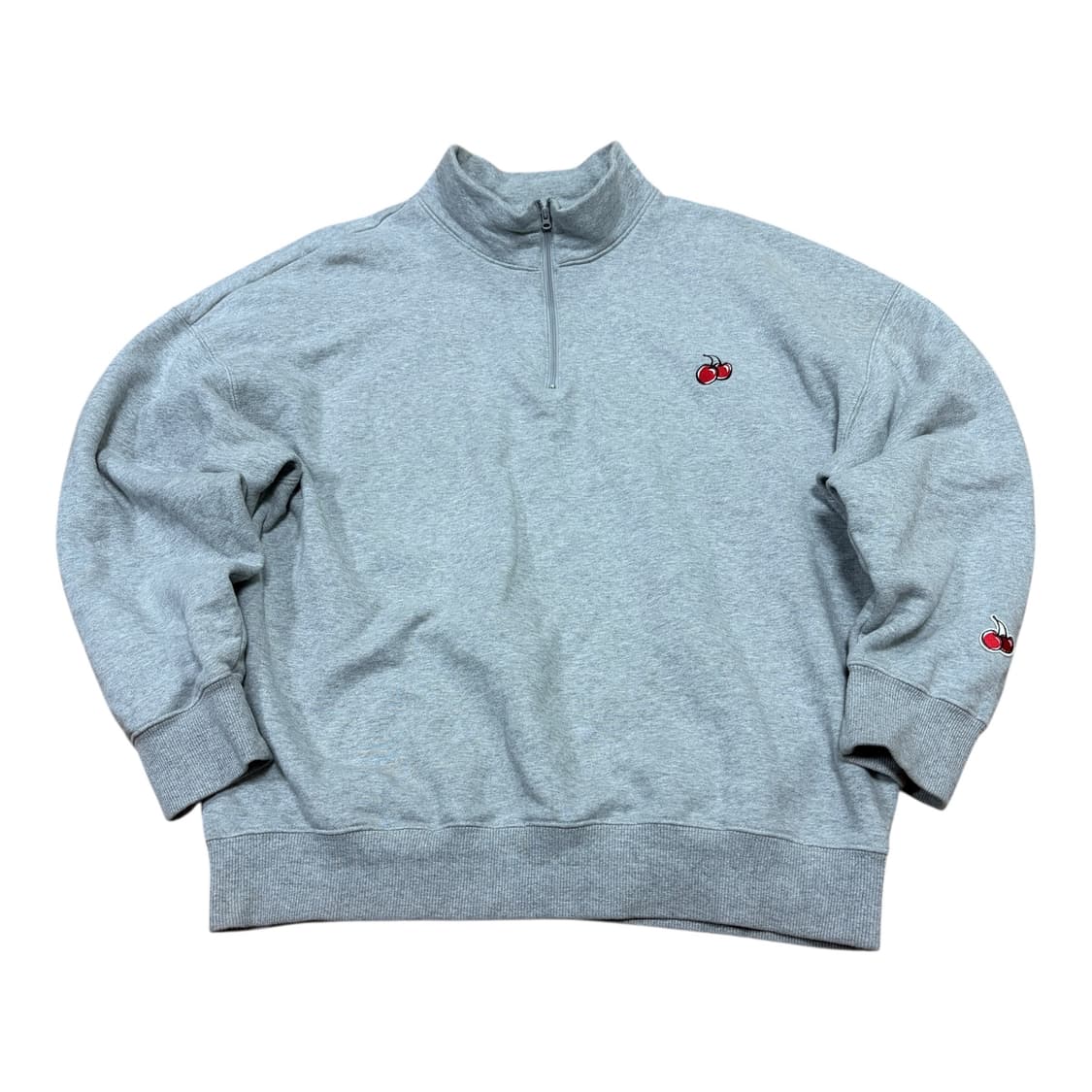 키르시 기모 하프집업 상품이미지1