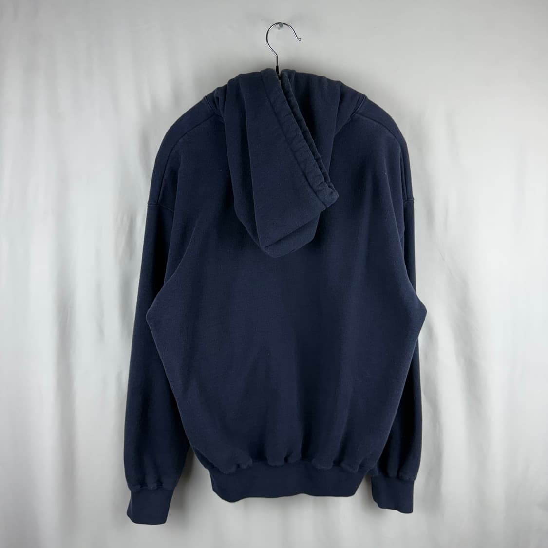 S) 디스이즈네버댓 자수로고 후드 티 네이비 상품이미지6