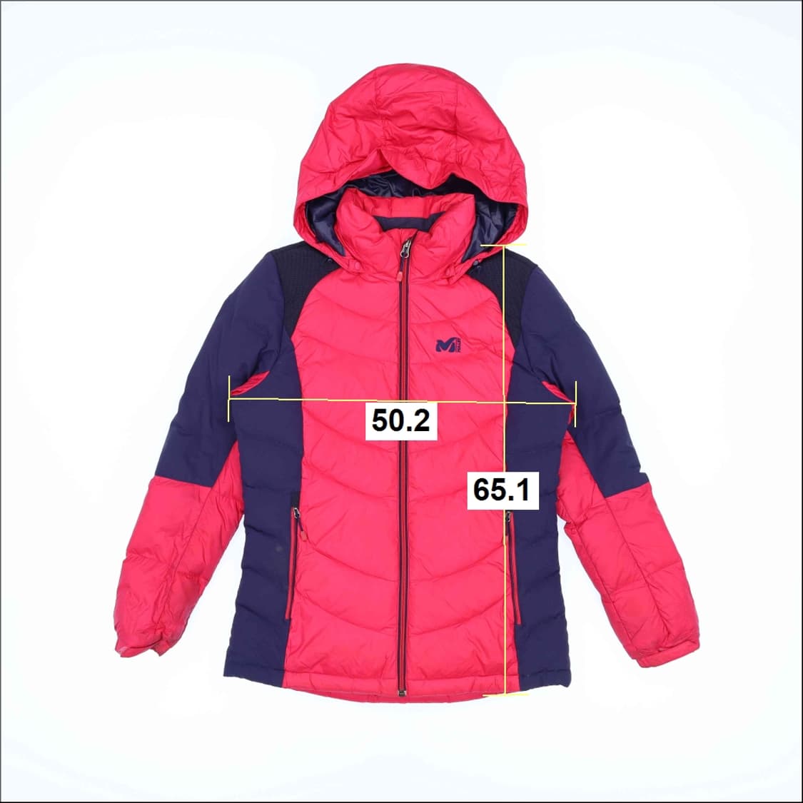 [95] 밀레 덕다운 후드 패딩 점퍼 1208J1 상품이미지7