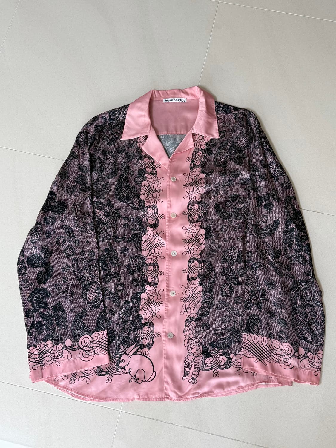 아크네 스튜디오 프린트 셔츠 상품이미지1