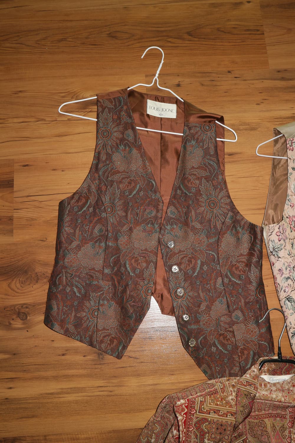 빈티지 히피 조끼,셔츠 일괄 세트 상품이미지2