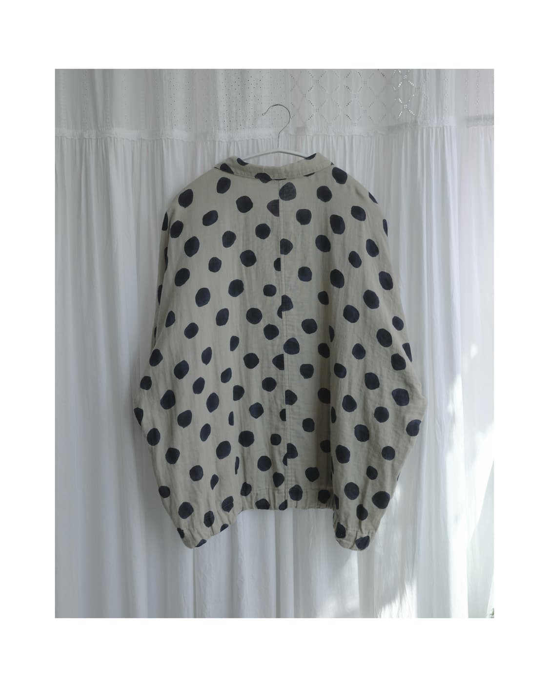 Dot oriental button shirt 상품이미지2