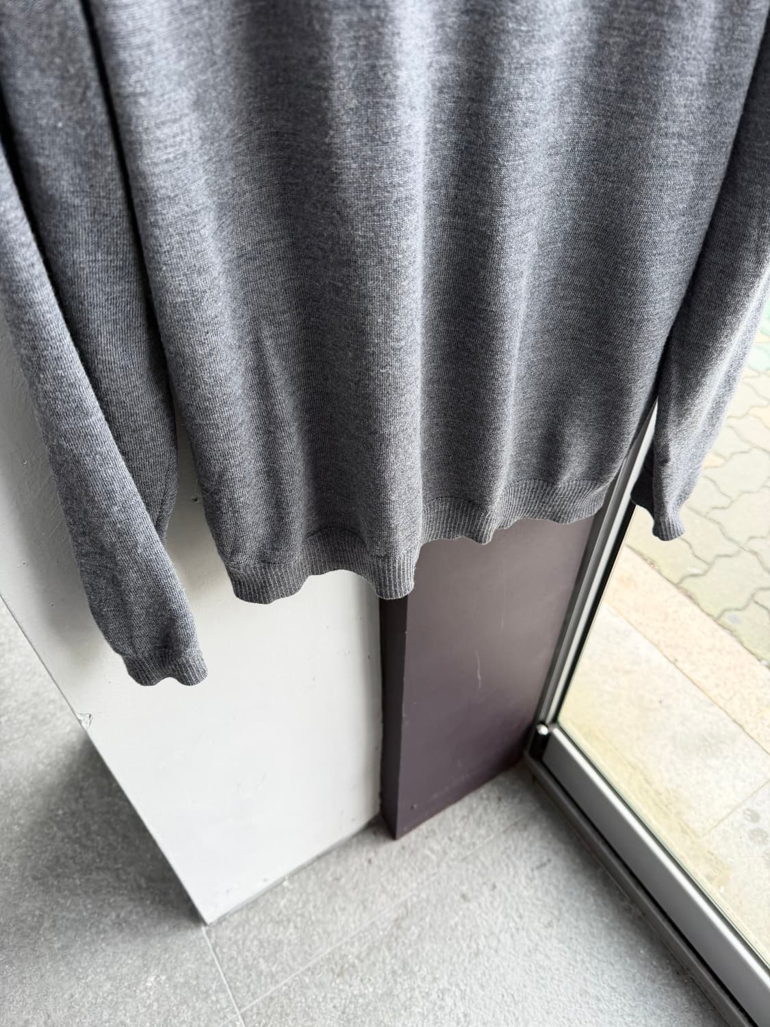 M/ 휴고보스 블랙라벨 로고 인터로크 폴로니트 상품이미지5