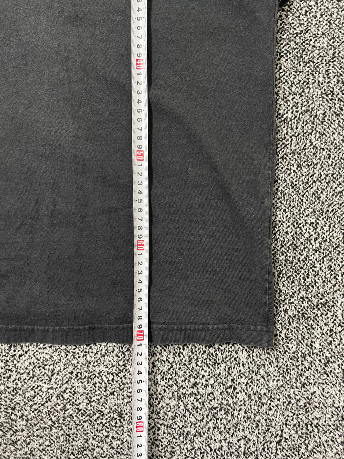 빈티지9. 칼하트 오리지널핏 K87 포켓 반팔 티셔츠 반소매 딥차콜 상품이미지6