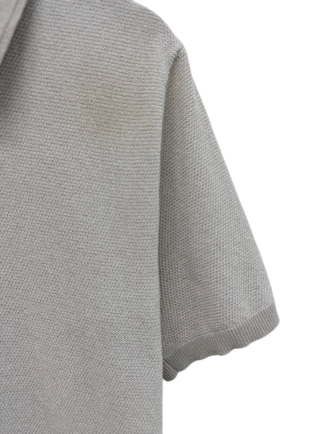 헨리코튼 니트 반팔 웜그레이 (50,XL)  상품이미지4
