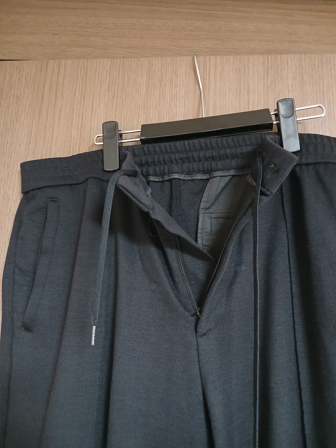 타임옴므 남성 레이온 모직혼방 릴렉스핏 밴딩 슬랙스 35(88) 상품이미지2