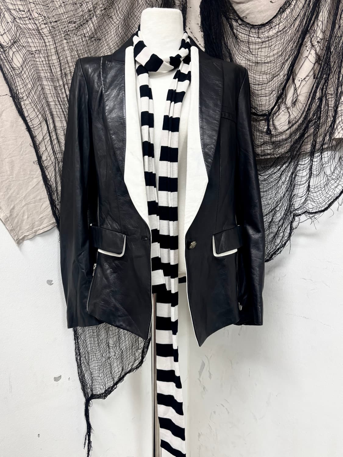 4Black&White Scarf 2.5 상품이미지4