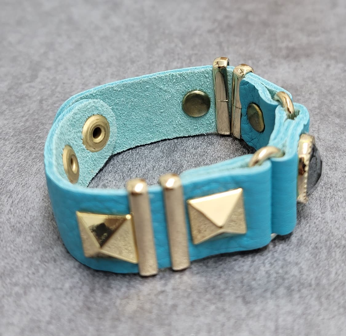 stud leather bracelet 상품이미지5