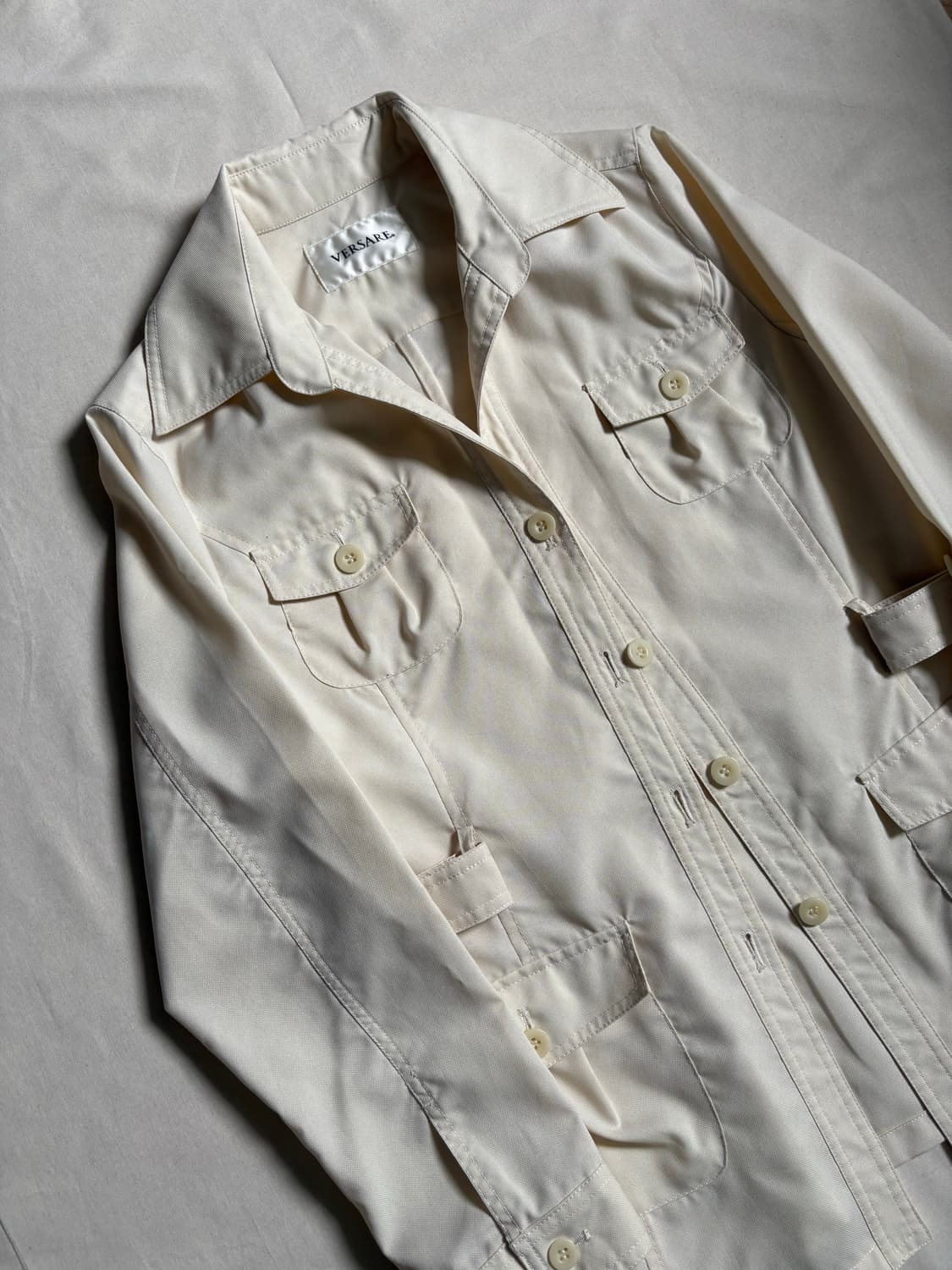 vintage ivory pocket jacket 상품이미지2
