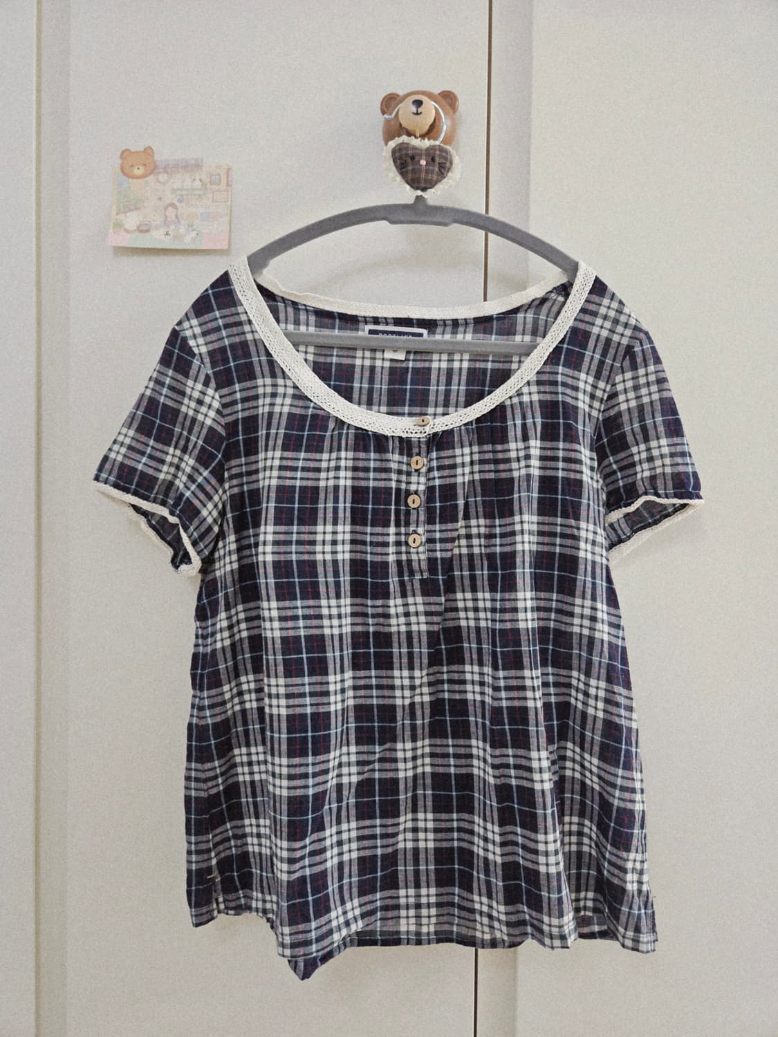 빈티지 아이보리 모리걸 니트가디건 상품이미지7