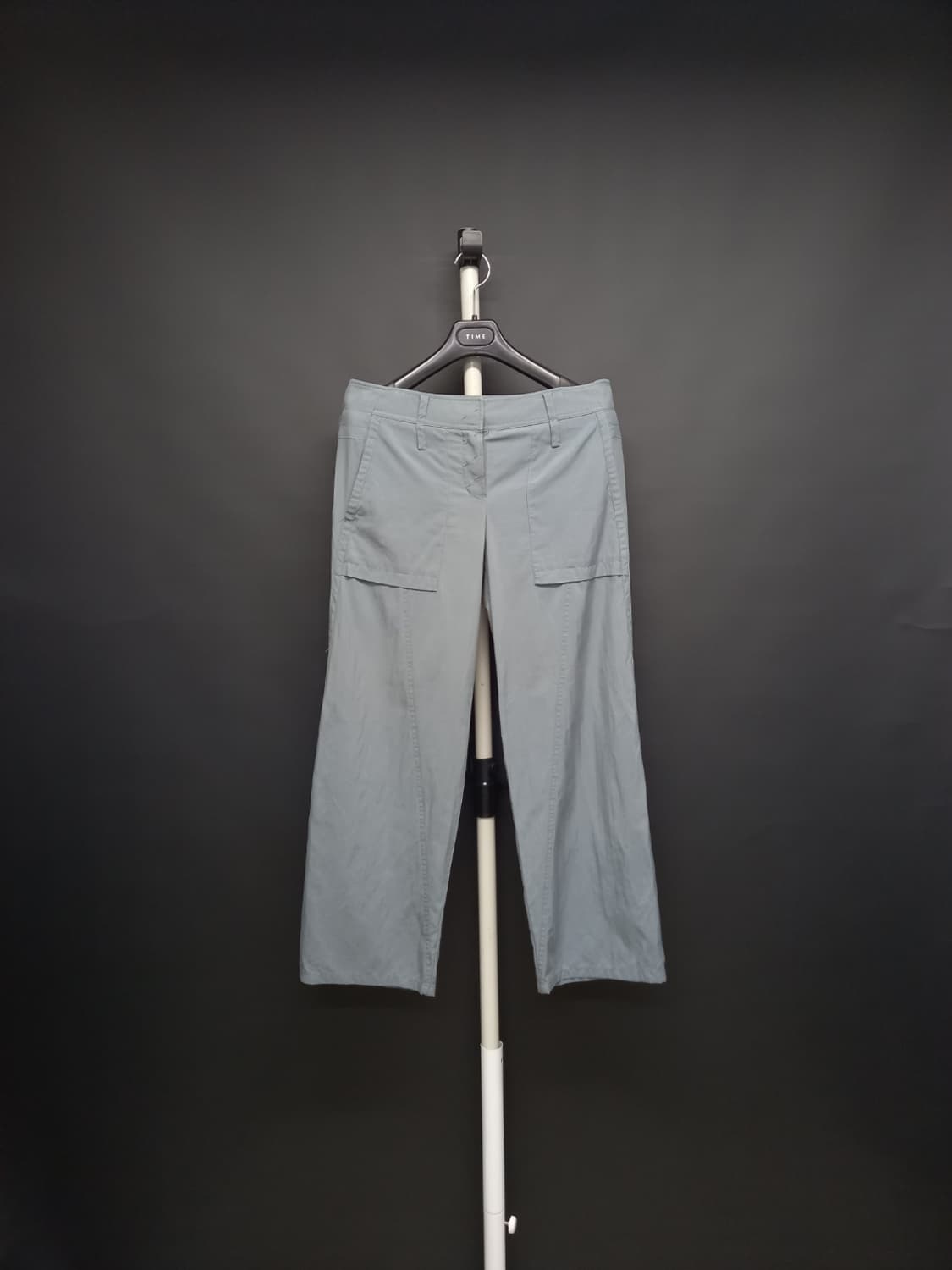 타임 춘하추 밑단 셔링 일자팬츠 28.29 상품이미지1