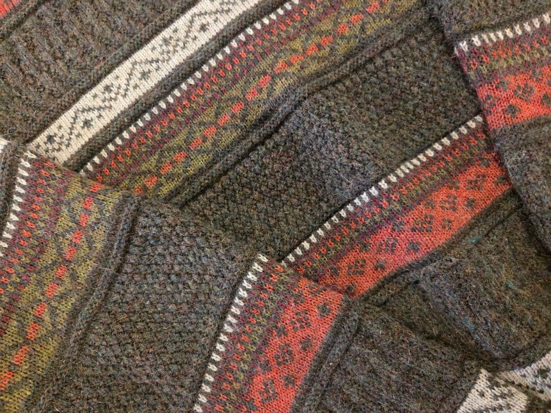 이탈리아 브랜드 알렉스 트리콧 페어아일니트  상품이미지5