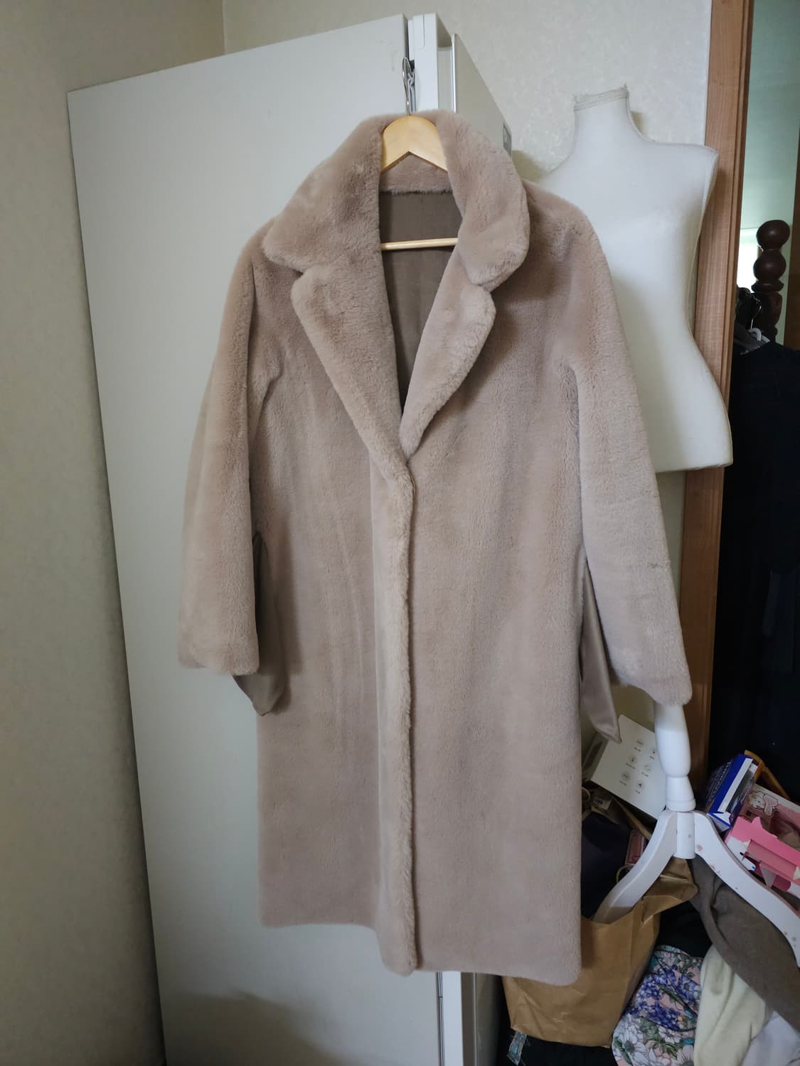 조이너스 양면 퍼코트 상품이미지1