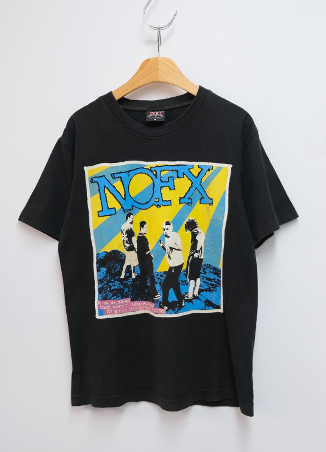 NOFX 락 밴드 프린팅 반팔 티셔츠 상품이미지1