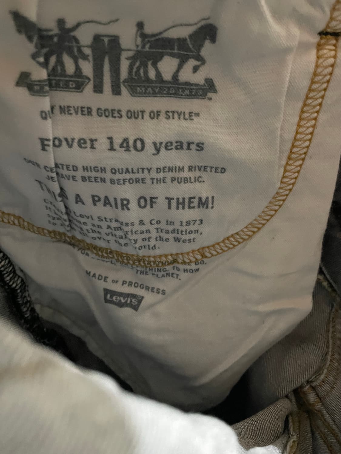 리바이스 511 슬림핏 데님 청바지 32x32 상품이미지3