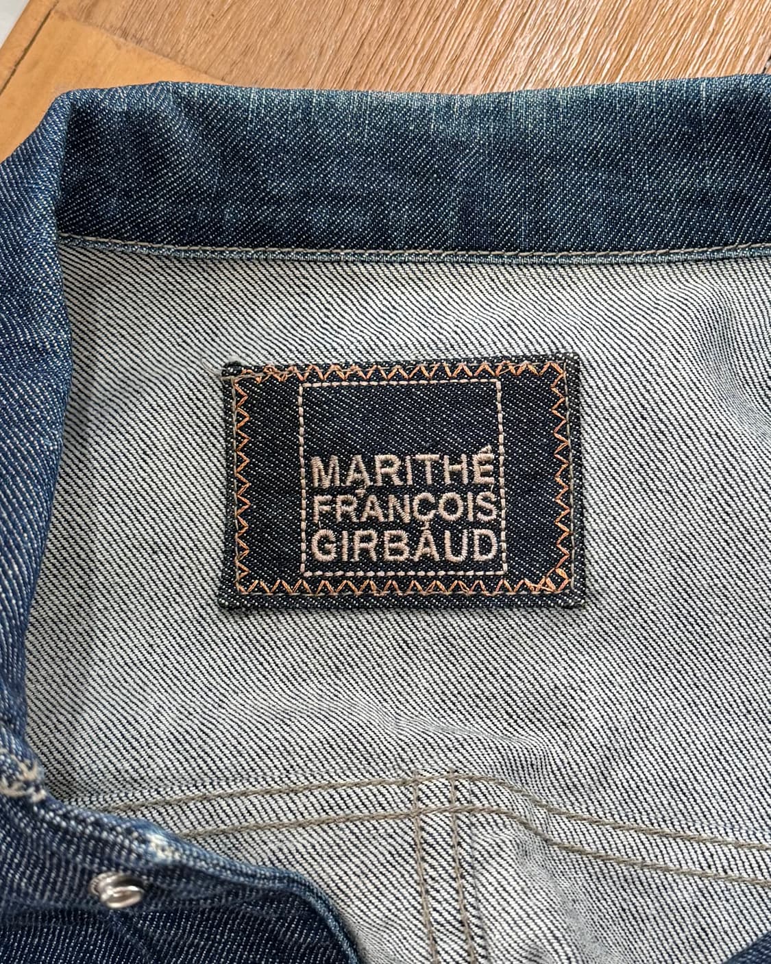 마리떼 프랑소와 저버 데님 스냅버튼 포켓 자켓 상품이미지7