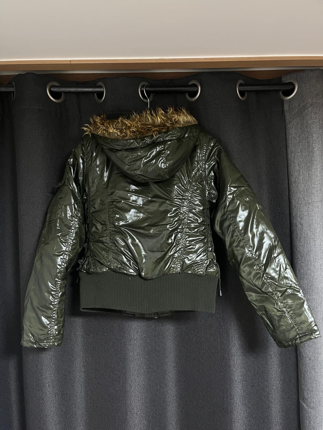 빈티지 카키점퍼 상품이미지2