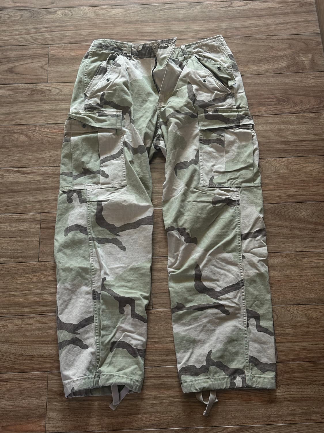 stussy ripstop cago pants camo 30 상품이미지3