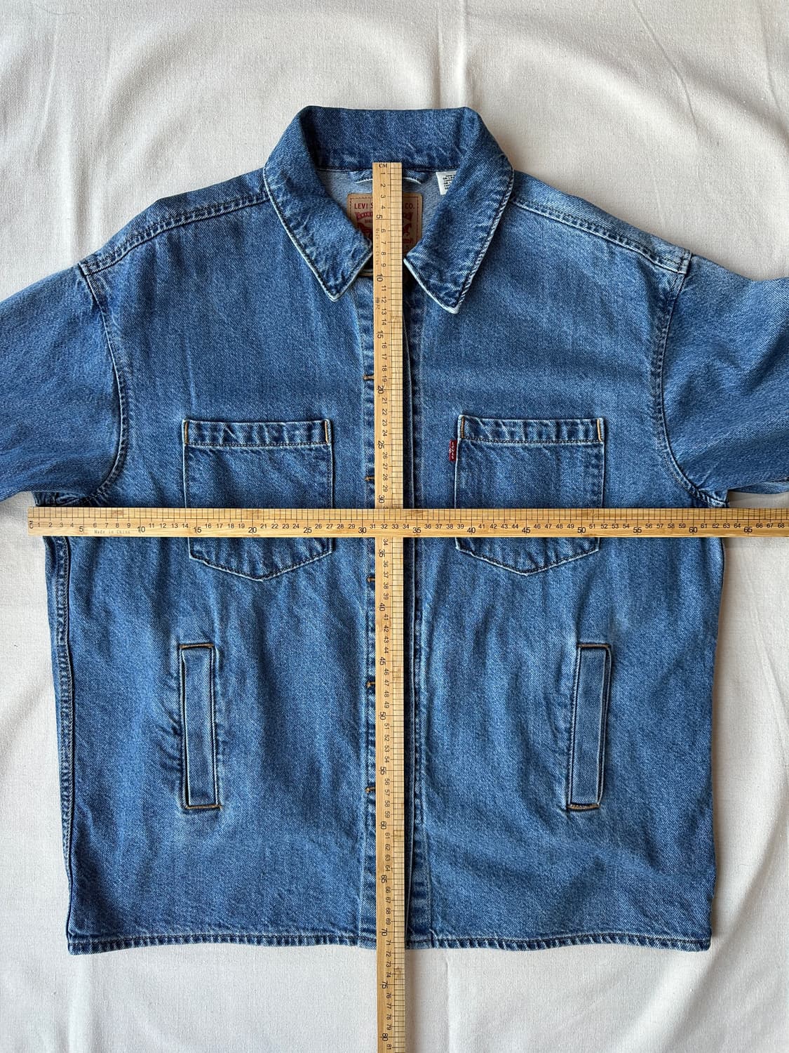 리바이스 셔츠형 데님 자켓 셔켓 100 상품이미지8