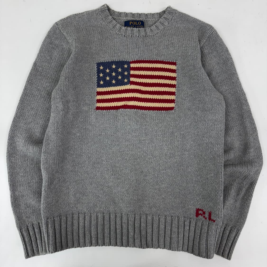 폴로 성조기 니트 상품이미지3