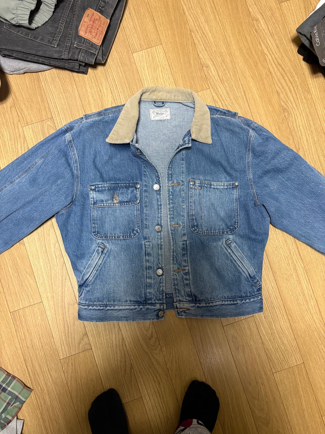 usa 폴로 덩가리 자켓 m 상품이미지1